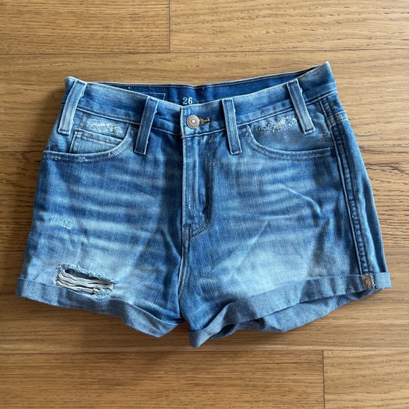 Levi Jean Shorts Sz 26 - Picture 1 of 4